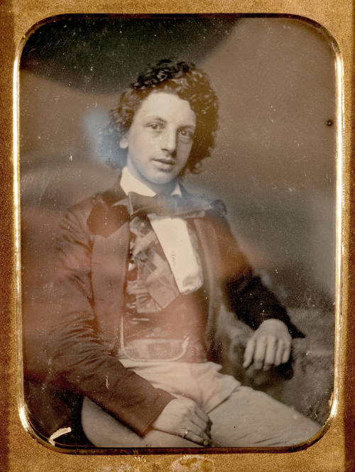 Untitled (Young Man With Curly Hair)