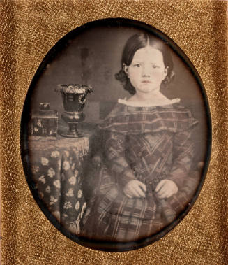 Untitled (Girl with Tea Tin and Vase)