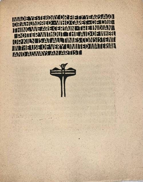 Text (Indian Pottery Old And New)