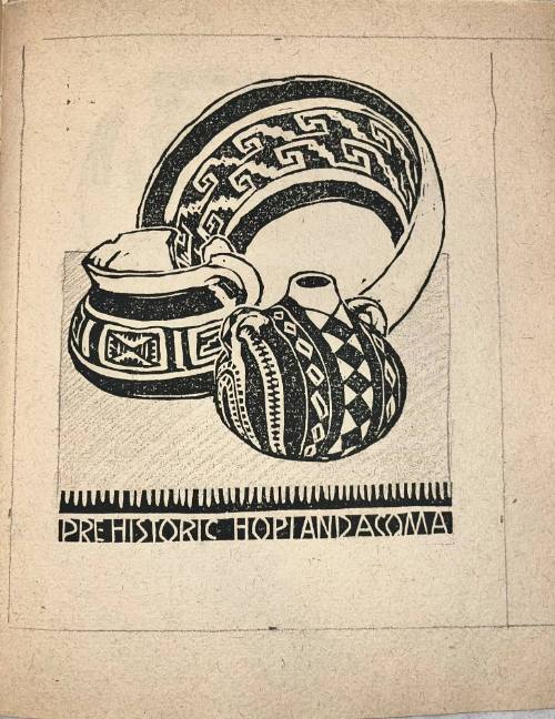 Prehistoric Hopi and Acoma (Indian Pottery Old And New)
