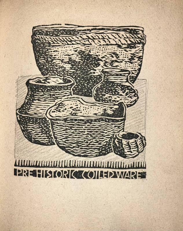 Prehistoric Coiled Ware (Indian Pottery Old And New)