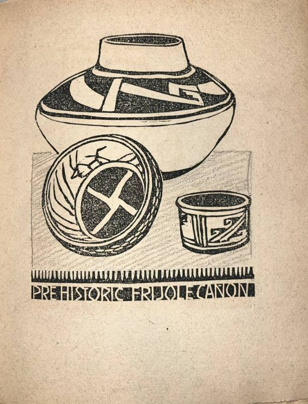 Prehistoric Frijole Canon (Indian Pottery Old And New)