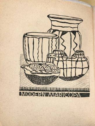 Modern Maricopa (Indian Pottery Old And New)