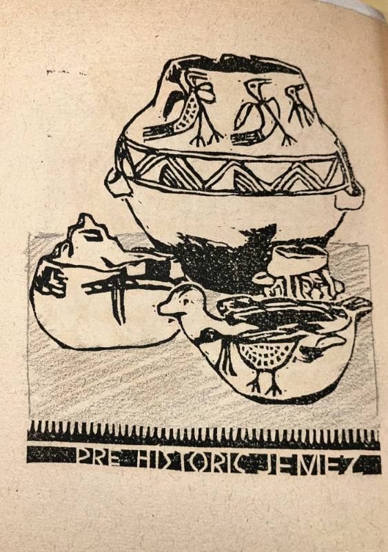 Prehistoric Jemez (Indian Pottery Old And New)