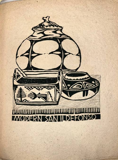 Modern San Ildefonso (Indian Pottery Old And New)
