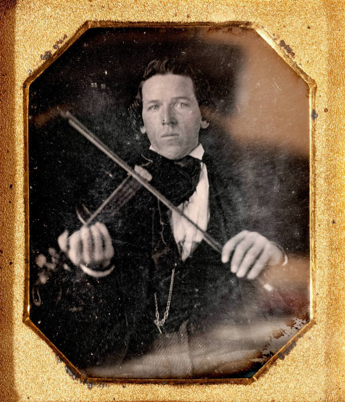 Untitled (Young man playing the violin)