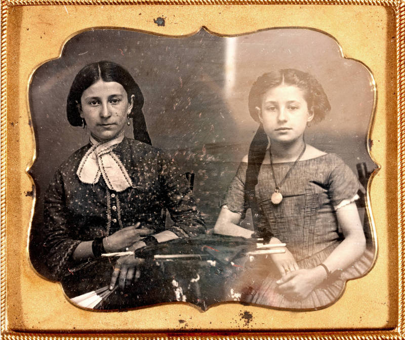 Untitled (Sisters with Parasols)