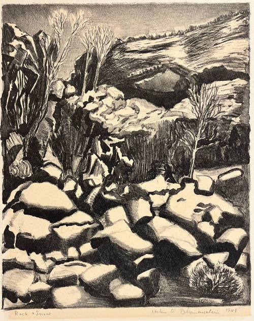 Rocks & Snow