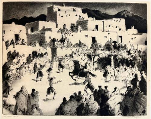 Taos Indian Jesters