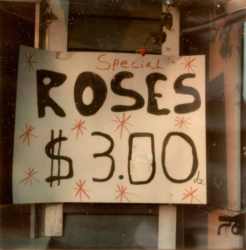 Untitled (Roses sign)