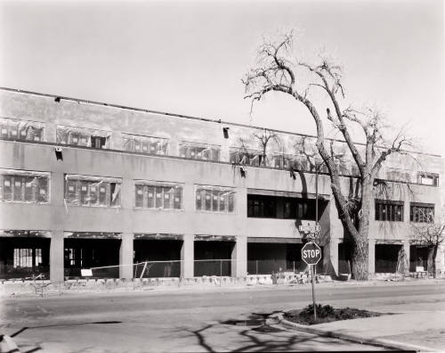 New Development, Looking West on Washington Avenue, Santa Fe, New Mexico, April 1983