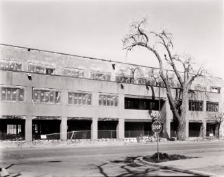 New Development, Looking West on Washington Avenue, April 1983