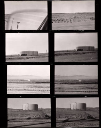 Untitled (Contact sheets of negatives from survey project)