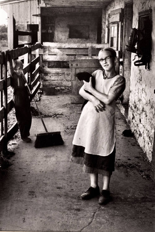 Amish children, Bird-in-Hand, Pennsylvania