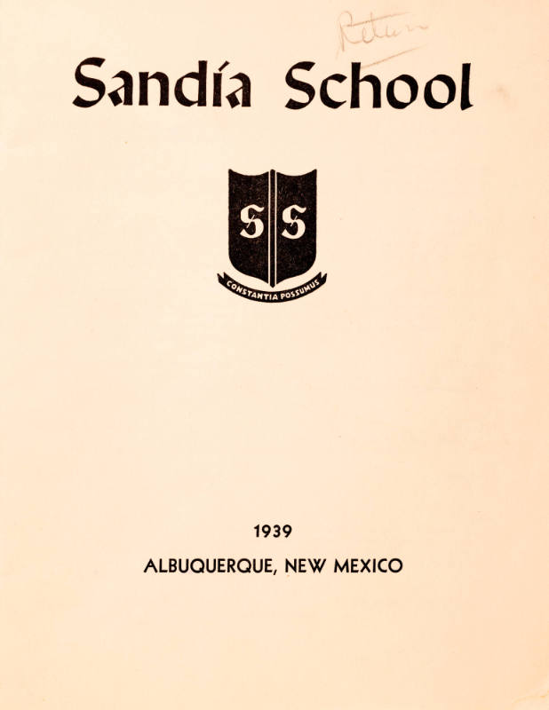 Sandia Preparatory School Booklet