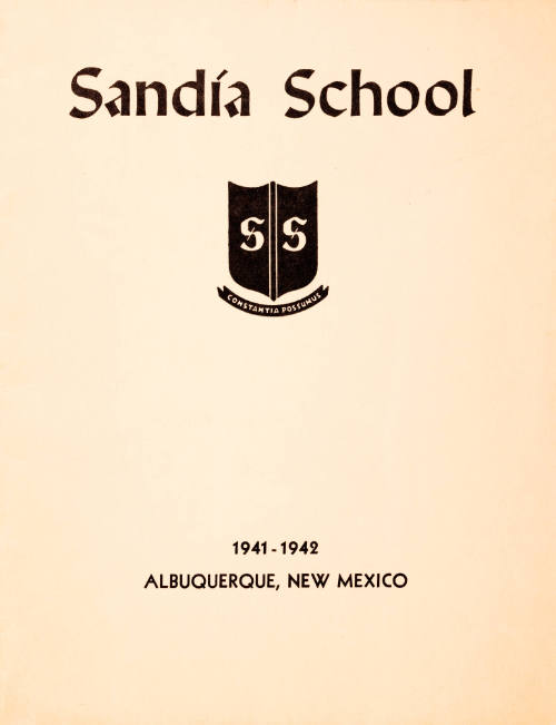 Sandia Preparatory School Booklet