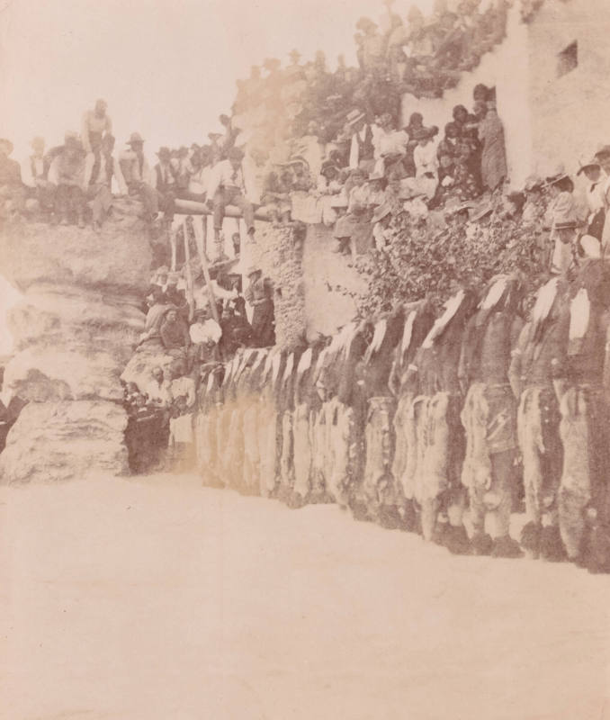 Dancers in Line