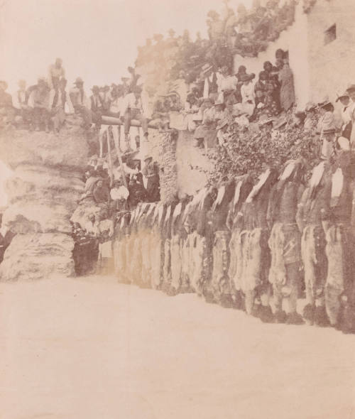 Dancers in Line
