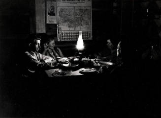 Farm Family After Evening Meal, Pie Town, New Mexico