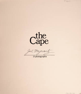 Title Page - the Cape: Joel Meyerowitz 15 Prints
