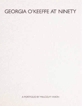 Georgia O'Keeffe at Ninty