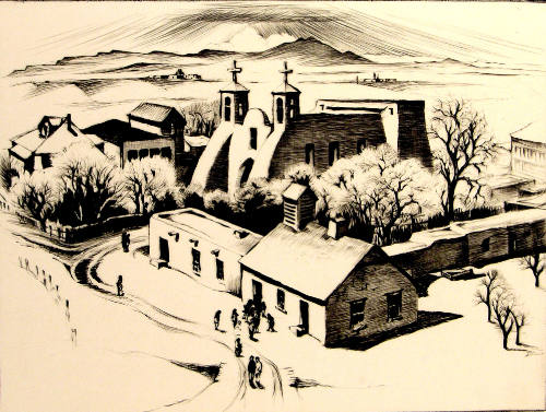 New Mexican Village