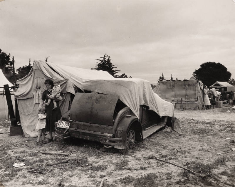 Migrant Pea Pickers Home, Nipomo, California