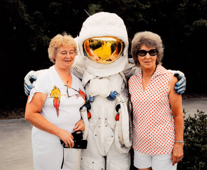 Cape Canaveral, Florida (Women with Space Suit)