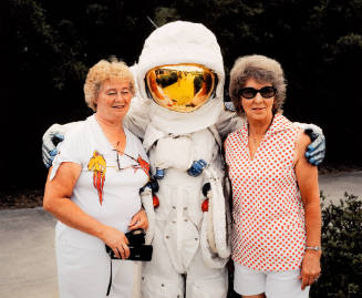 Cape Canaveral, Florida (Women with Space Suit)