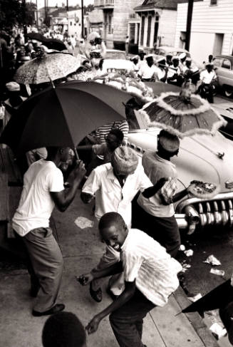 Second Liners Strut with the George Williams Brass Band, New Orleans, Louisiana,