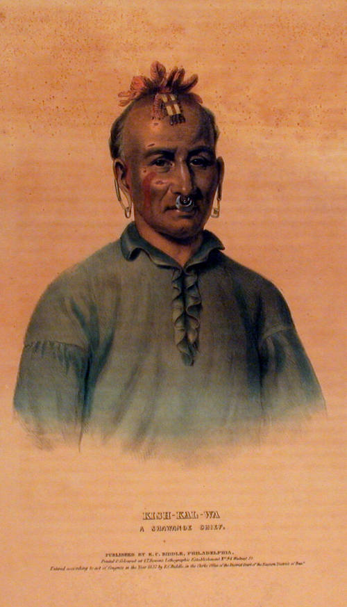 Kish-Kal-Wa (A Shawanoe Chief)