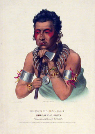 Young Ma-Has-Kah (Chief of the Ioways)