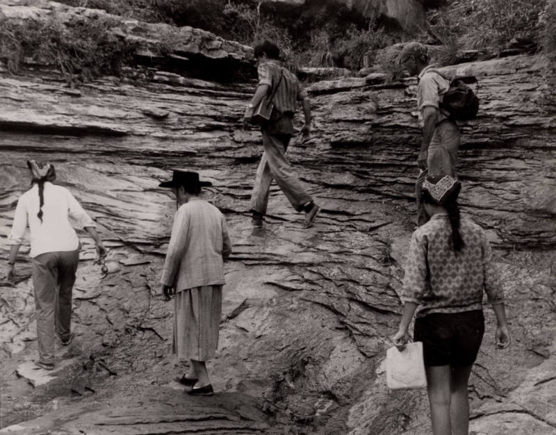 Untitled (Exploring Side Canyon, Glen Canyon)