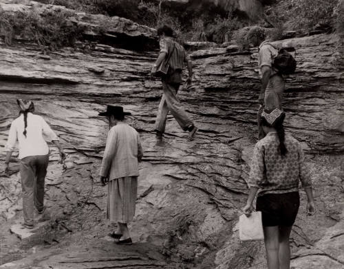 Untitled (Exploring Side Canyon, Glen Canyon)