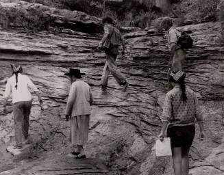 Untitled (Exploring Side Canyon, Glen Canyon)