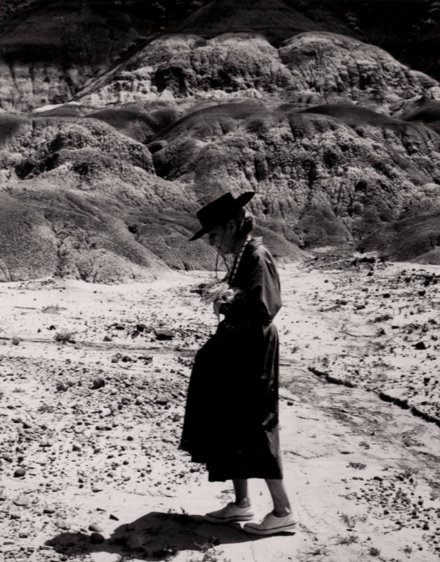 O'Keeffe at the Black Place, New Mexico