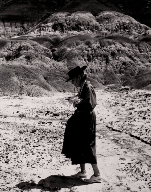 O'Keeffe at the Black Place, New Mexico