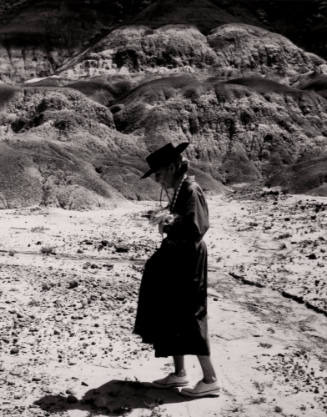 O'Keeffe at the Black Place, New Mexico