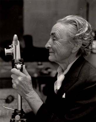 Untitled (O'Keeffe with camera), New Mexico