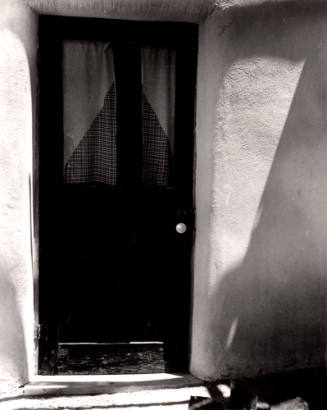 Untitled (Door with curtain), New Mexico