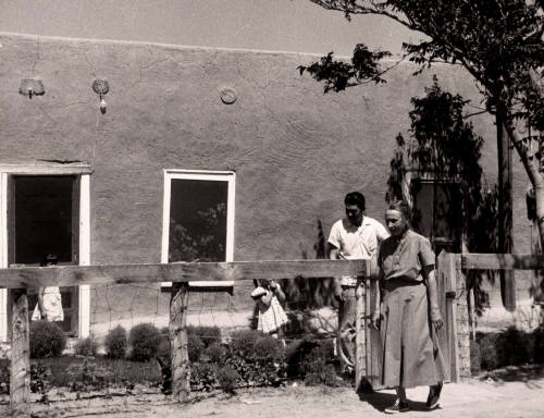 O'Keeffe and Neighbors, Abiquiu, New Mexico