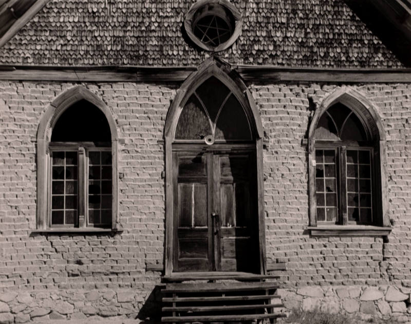 Church at Pinos Altos, New Mexico