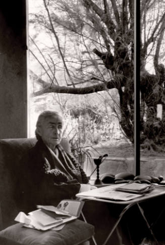 Untitled (Georgia O'Keeffe at home, Abiquiu)