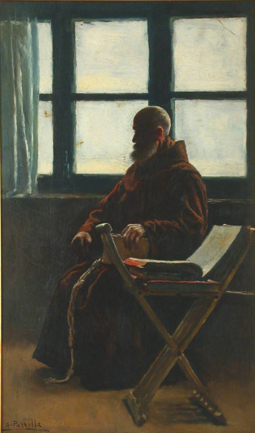 Untitled - Seated Monk