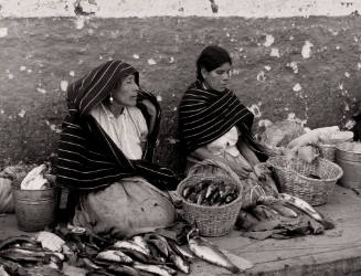 Tarascan Women Selling Fish, Mexico