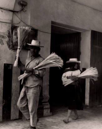 Broom Sellers, Oaxaca, Mexico