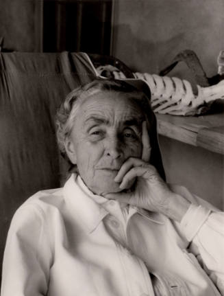 Georgia O'Keeffe at Ghost Ranch, New Mexico