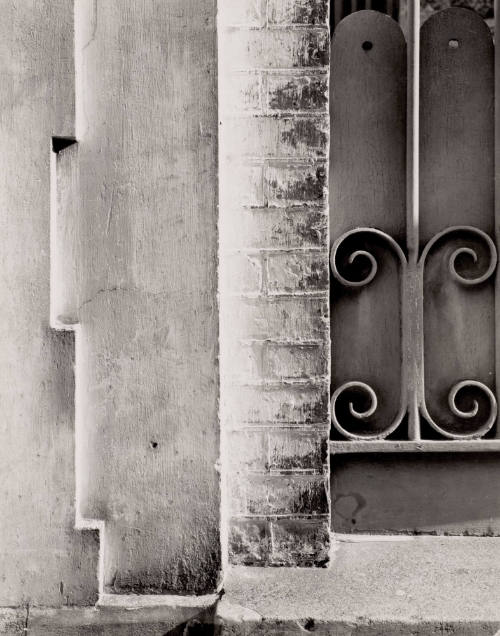 Detail of Wall Opposite Studio Door in Paris