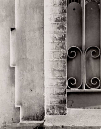 Detail of Wall Opposite Studio Door in Paris