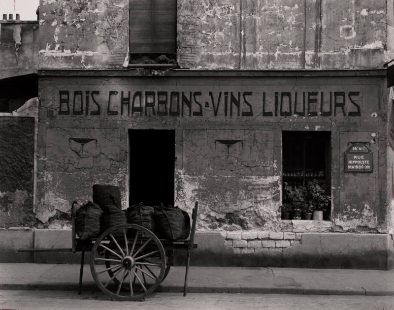 Untitled (Bois Charbons - Vins Liquers), Paris